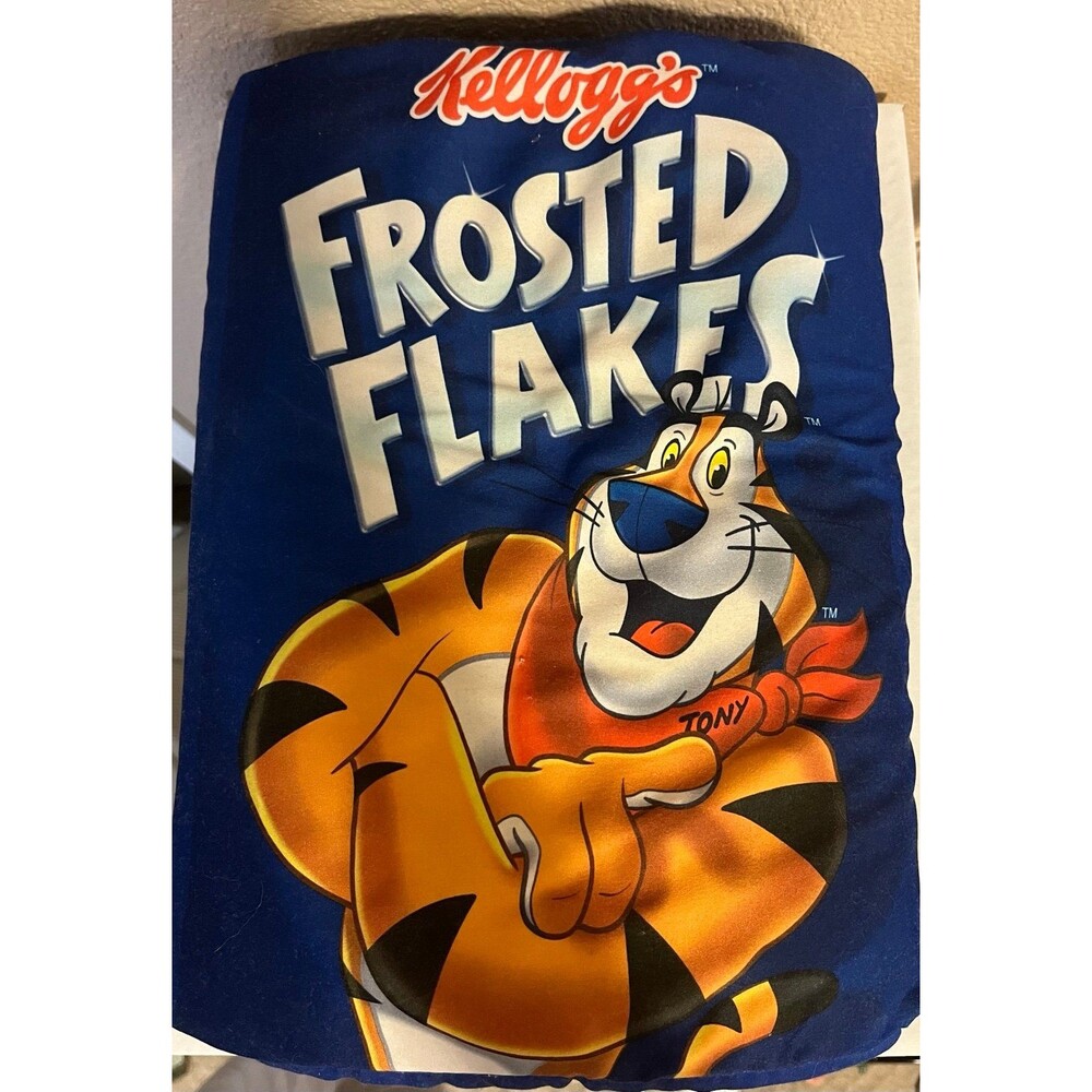Rare Tony the Tiger Kellogg’s Frosted Flakes Pillow